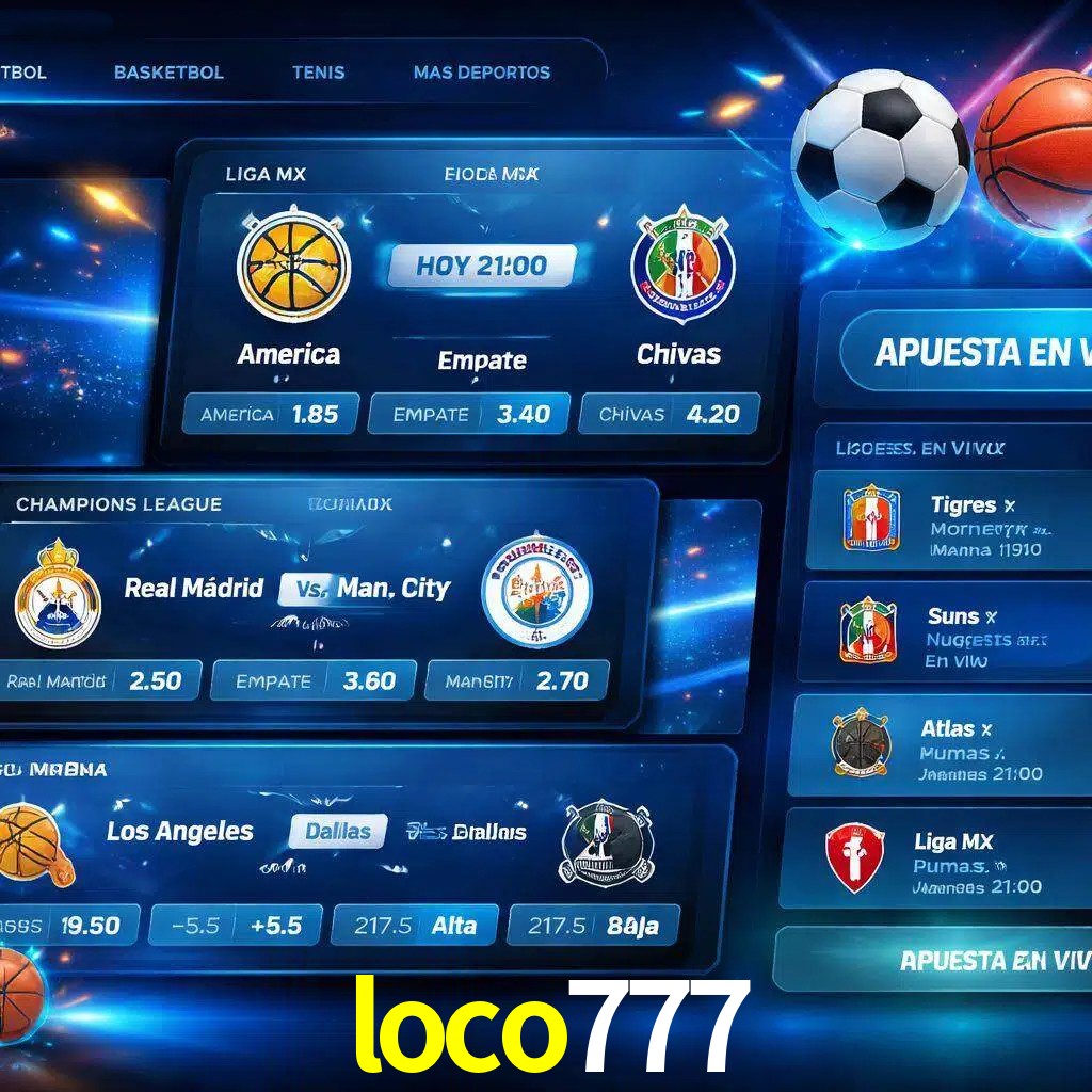 Mercados de apuestas deportivas loco777 para jugadores en México